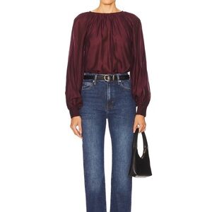 Astr Reyen Balloon Sleeve Top